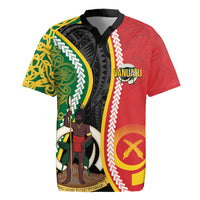 Ni-Vanuatu Indipendens Dei Celebretem Rugby Jersey Yumi Yumi Yumi LT7 Multicolor - Polynesian Pride