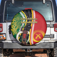 Ni-Vanuatu Indipendens Dei Celebretem Spare Tire Cover Yumi Yumi Yumi LT7 Multicolor - Polynesian Pride