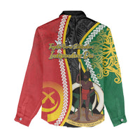 Ni-Vanuatu Indipendens Dei Celebretem Women Casual Shirt Yumi Yumi Yumi LT7 - Polynesian Pride