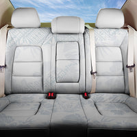 Samoa White Sunday Back Car Seat Cover Hibiscus Special