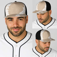 Hawaii Aloha Plumeria Lei Beige Palaka Baseball Net Cap LT7 - Polynesian Pride
