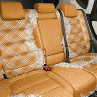 Hawaii Aloha Plumeria Lei Orange Palaka Back Car Seat Cover LT7 - Polynesian Pride