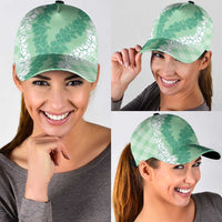 Hawaii Aloha Plumeria Lei Mint Palaka Classic Cap LT7 - Polynesian Pride