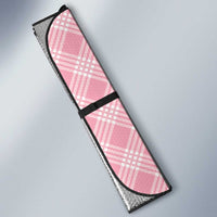 Hawaii Aloha Plumeria Lei Pink Palaka Auto Sun Shade - Polynesian Pride