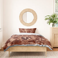 Hawaii Plumeria Bedding Set Hau'oli la Makuahine Sunburned LT7 - Polynesian Pride