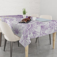 Polynesia Humpback Whale Tablecloth Tropical Plumeria Lavender LT7 - Polynesian Pride