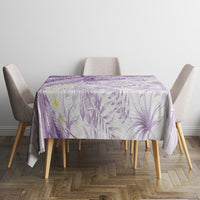 Polynesia Humpback Whale Tablecloth Tropical Plumeria Lavender LT7 - Polynesian Pride
