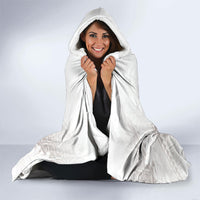 Hawaii Ka Pule a ka Haku Memorial Hooded Blanket Flower Lei Cross - Ivory White LT7 - Polynesian Pride