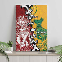 Mate Ma'a Tonga Vs Australia Rugby Personalized Canvas Wall Art Special Mascots LT7 - Polynesian Pride