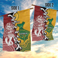 Mate Ma'a Tonga Vs Australia Rugby Personalized Garden Flag Special Mascots LT7 - Polynesian Pride