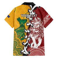 Mate Ma'a Tonga Vs Australia Rugby Personalized Hawaiian Shirt Special Mascots LT7 - Polynesian Pride