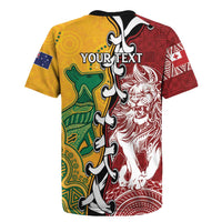 Mate Ma'a Tonga Vs Australia Rugby Personalized Rugby Jersey Special Mascots LT7 - Polynesian Pride