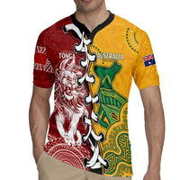 Mate Ma'a Tonga Vs Australia Rugby Personalized Rugby Jersey Special Mascots LT7 - Polynesian Pride
