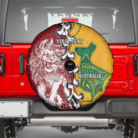 Mate Ma'a Tonga Vs Australia Rugby Personalized Spare Tire Cover Special Mascots LT7 - Polynesian Pride