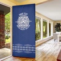 Queen Salote College 100 Years Anniversary Personalized Door Cover Tonga QSC Royal Blue - Polynesian Pride