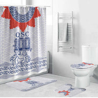 Queen Salote College 100 Years Anniversary Bathroom Set Tonga QSC White - Polynesian Pride