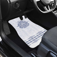 Queen Salote College 100 Years Anniversary Personalized Car Mats Tonga QSC White - Polynesian Pride