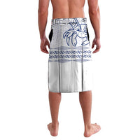 Queen Salote College 100 Years Anniversary Personalized Lavalava Tonga QSC White - Polynesian Pride