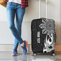 Personalised Philippines Luggage Cover Tribal Sun LT7 - Polynesian Pride