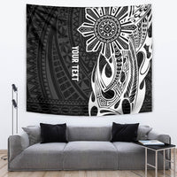 Personalised Philippines Tapestry Tribal Sun LT7 - Polynesian Pride
