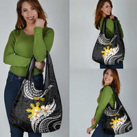 Personalised Philippines Tribal Grocery Bag Mix Plumeria