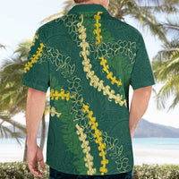 Hawaii Puakenikeni - Maile Lei Hawaiian Shirt Sage Green LT7 - Polynesian Pride