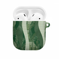 Polynesian Tribal Pattern Patchwork Picturesque AirPods Case Sage Green LT7 Sage Green - Polynesian Pride
