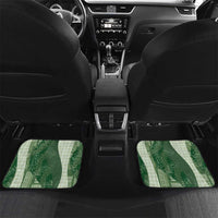 Polynesian Tribal Pattern Patchwork Picturesque Car Mats Sage Green LT7 Set 2pcs - Back Sage Green - Polynesian Pride