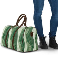 Polynesian Tribal Pattern Patchwork Picturesque Travel Bag Sage Green LT7 - Polynesian Pride