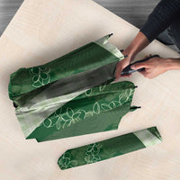 Polynesian Tribal Pattern Patchwork Picturesque Umbrella Sage Green LT7 - Polynesian Pride