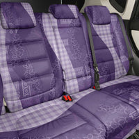 Polynesian Tribal Pattern Patchwork Picturesque Back Car Seat Cover Deep Violet LT7 - Polynesian Pride