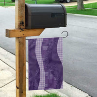 Polynesian Tribal Pattern Patchwork Picturesque Garden Flag Deep Violet LT7 - Polynesian Pride