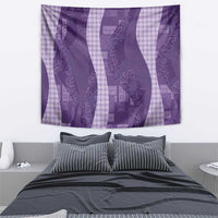 Polynesian Tribal Pattern Patchwork Picturesque Tapestry Deep Violet LT7 - Polynesian Pride