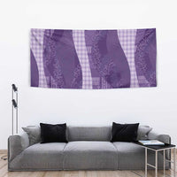 Polynesian Tribal Pattern Patchwork Picturesque Tapestry Deep Violet LT7 - Polynesian Pride