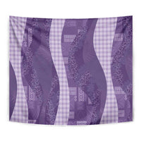 Polynesian Tribal Pattern Patchwork Picturesque Tapestry Deep Violet LT7 - Polynesian Pride