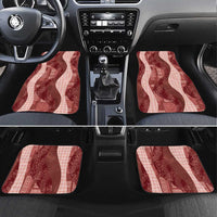 Polynesian Tribal Pattern Patchwork Picturesque Car Mats Crimson LT7 Set 4pcs Crimson - Polynesian Pride