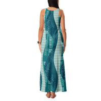 Polynesian Tribal Pattern Patchwork Picturesque Family Matching Tank Maxi Dress and Hawaiian Shirt Oceanic LT7 - Polynesian Pride