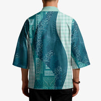 Polynesian Tribal Pattern Patchwork Picturesque Kimono Oceanic LT7 - Polynesian Pride