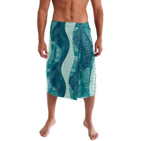 Polynesian Tribal Pattern Patchwork Picturesque Lavalava Oceanic LT7 Blue - Polynesian Pride