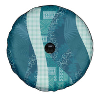 Polynesian Tribal Pattern Patchwork Picturesque Spare Tire Cover Oceanic LT7 - Polynesian Pride
