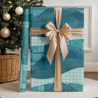 Polynesian Tribal Pattern Patchwork Picturesque Wrapping Paper Oceanic LT7 - Polynesian Pride