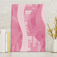 Polynesian Tribal Pattern Patchwork Picturesque Canvas Wall Art Rose Pink LT7 Without Frame Rose Pink - Polynesian Pride