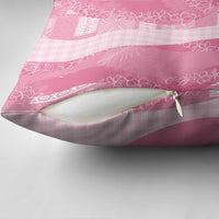 Polynesian Tribal Pattern Patchwork Picturesque Pillow Cover Rose Pink LT7 - Polynesian Pride