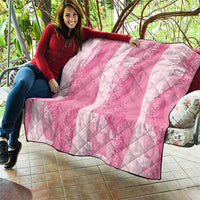 Polynesian Tribal Pattern Patchwork Picturesque Quilt Rose Pink LT7 - Polynesian Pride