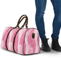 Polynesian Tribal Pattern Patchwork Picturesque Travel Bag Rose Pink LT7 - Polynesian Pride