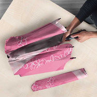 Polynesian Tribal Pattern Patchwork Picturesque Umbrella Rose Pink LT7 - Polynesian Pride