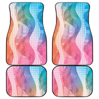 Polynesian Tribal Pattern Patchwork Picturesque Car Mats Holographic LT7 - Polynesian Pride