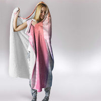 Polynesian Tribal Pattern Patchwork Picturesque Hooded Blanket Holographic LT7 - Polynesian Pride