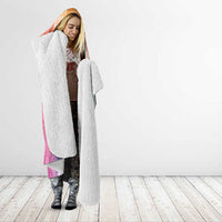 Polynesian Tribal Pattern Patchwork Picturesque Hooded Blanket Holographic LT7 - Polynesian Pride