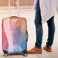 Polynesian Tribal Pattern Patchwork Picturesque Luggage Cover Holographic LT7 Holographic - Polynesian Pride